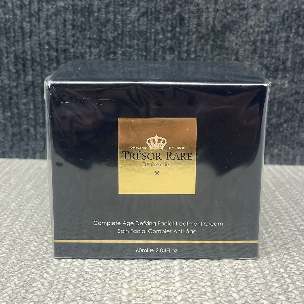 TRESOR RARE COMPLETE AGE DEFYING FACIAL TREATMENT CREAM 2.04 fl oz NEW SEALED